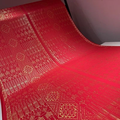 1920s  Assuit Vintage style clothing fabric production Milk fiber elastic fabric - Image 1 of 4