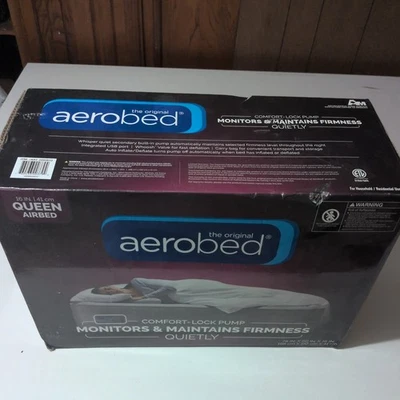 Colchón de aire AeroBed Comfort Lock, gris - Queen Foto 1 de 2