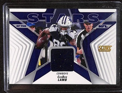 2025 Panini Score Football Stars Of The NFL Jersey CeeDee Lamb - Image 1 of 2