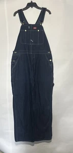 Dickies 36 × 30 Blue Denim Bib Overalls Excellent Condition - Picture 1 of 7