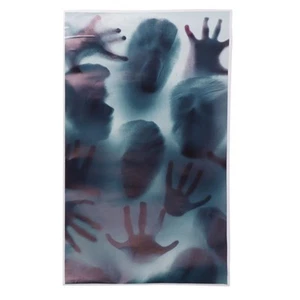HG Halloween Decorations PVC Large Halloween Window Cling Scary Halloween - Picture 1 of 12