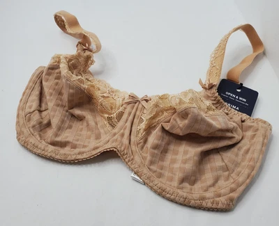 Prima Donna Bra Caffe Latte Madison Underwire Lace 0162121 EU 70F, UK 32F, FR85F - Image 1 of 4