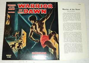 HOWARD BROWNE'S "WARRIOR OF THE DAWN" ORIG. UNUSED DUST JACKET PROOF 1943 - Picture 1 of 4