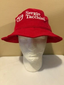 SERGIO TACCHINI RED SMALL/MEDIUM BUCKET HAT - Picture 1 of 7