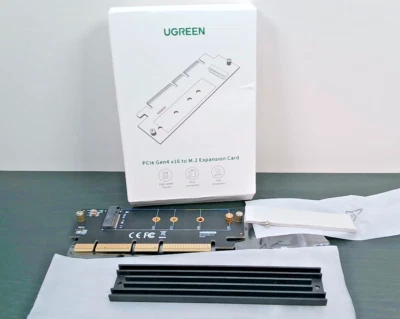 UGREEN - Tarjeta de expansión PCIe Gen4 x16 a M.2 - 30715 - Adaptador Express - OpenBox Foto 1 de 4