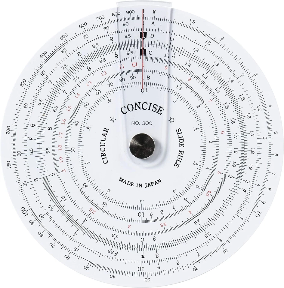 Concise Ruler Circular Ruler 300 100829
