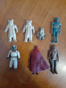 EARLY STAR WARS FIGURES × 7 - Bild 1 von 8