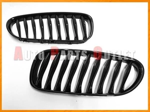 Gloss Black Front Grille Grill For 2003-2008 BMW E85 E86 Z4 Coupe/Convertible - Picture 1 of 3