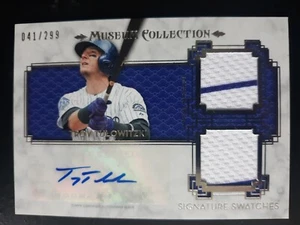 Troy Tulowitzki Rockies 2014 Topps Museum Collection Signature Swatches #/299 - Picture 1 of 2