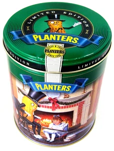 1997 Planters Peanuts Limited Edition First in Series Canister Tin Empty - Picture 1 of 4