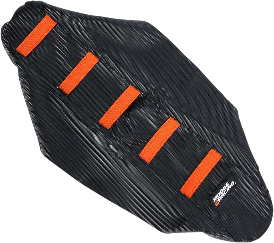 Cubierta de asiento acanalada Moose Racing negra/naranja 0821-1795 para KTM 65 SX 2009-2015 Foto 1 de 1