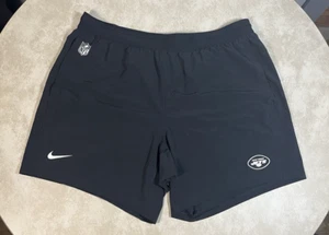 Nike Dri Fit New York Jets Team Issued schwarze Trainingsshorts Größe XXL 1066 - Bild 1 von 13