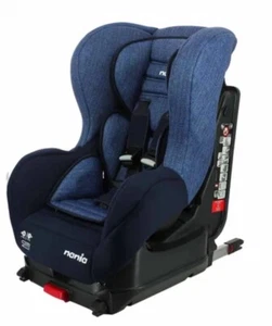 Nania Cosmo Grp 0-1 Dual Isofix Car Seat In Denim Marine Birth To 4 Years New - Picture 1 of 4