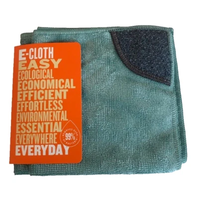 Paño de limpieza de cocina 2 piezas E-Cloth verde ecológico con esquina de fregar Foto 1 de 4
