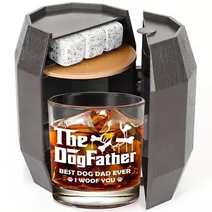 Whiskey Glass Gift Sets Birthday & Christmas Gift for Dad Father Papa Grandpa... - Picture 1 of 6