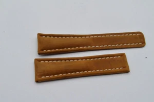 BOB Wild Leather Bracelet Band 24MM 24-18 For Folding Clasp Braun - Picture 1 of 2