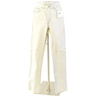 Pantalones de mezclilla cónicos lavados grises vintage años 80 Levi’s para mujer talla 00 tiro alto lengüeta blanca Foto 1 de 4