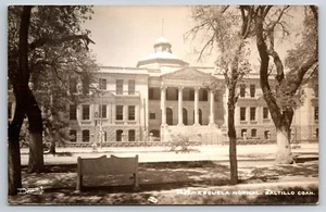 RPPC Escuela Normal, Saltillo, Coah., Mexico 1940s Postcard-B - Picture 1 of 2