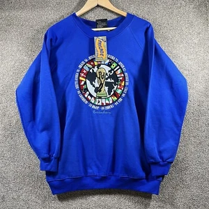 FIFA Fussball WM Pullover Herren mittelblau Italien Spanien Brasilien Deutschland France - Bild 1 von 11