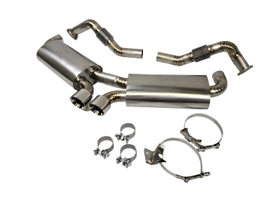 Escape Catback de titanio pulido 987,1 para 05-08 Porsche Boxster/Cayman 987 V2 Foto 1 de 2