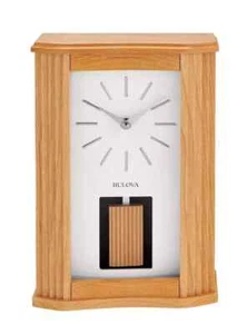 Bulova B1525 Chicago Carillon a pendolo orologio a cappotto in legno massello - Foto 1 di 4