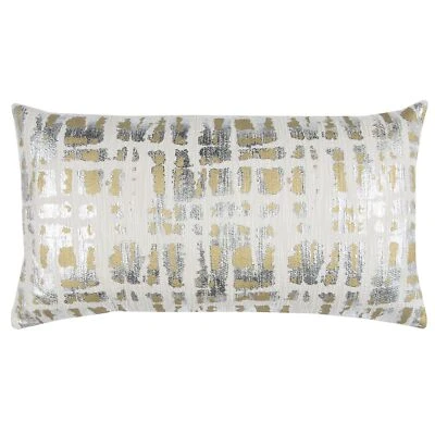 Rizzy Home DOHT12867NT001426 DOH by Abstract Cotton Decorative Filled Pillow DOH - Image 1 of 2