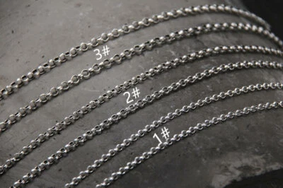 B25 Collana Croce Ovale 925 Argento Sterling Lunghezza Selezionabile 4 Mm #3 - Immagine 1 di 4