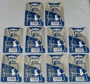 Plate Hangers Pack Of 10 Size 1 To Fit Plates 13-19cm - Picture 1 of 3