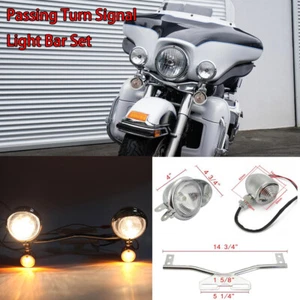 Kit de barra de luces de señalización de giro de paso para Yamaha Road Star XV 1600 1700 Silverado - Imagen 1 de 12