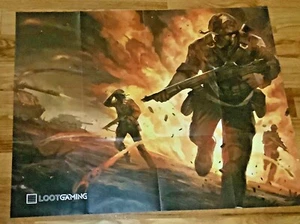Loot Gaming “Battleground” 28” x 22” Large Poster The Battlefield - Picture 1 of 3