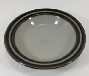 Arabia Finland Gray Brown Small Fruit Compote Bowl 6 1/2" Mid-Century Modern MCM - Picture 1 of 3
