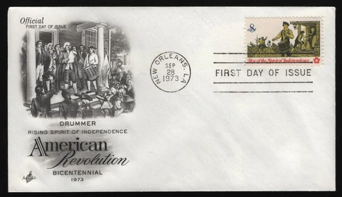 #1479 8c Drummer, Art Craft-Add FDC **ANY 5=FREE SHIPPING** Cover