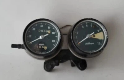 Honda Cl450 1973 medidores velocímetro velocímetro Cl 450 fabricante de equipos originales Nippon Seiki medidores de velocímetro Foto 1 de 4