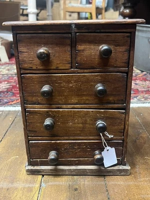 Miniature Chest of Drawers - Apprentice Piece - Image 1 of 4