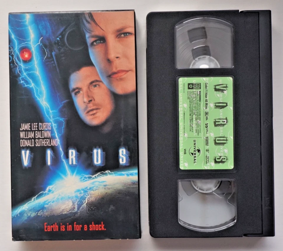 Virus Jamie Lee Curtis VHS Tape - Sci-Fi - TESTED - Image 1 of 1