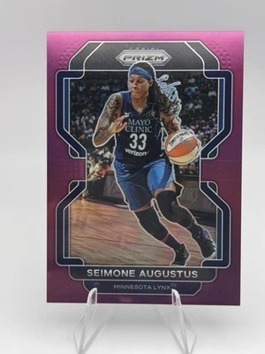 2022 Panini Prizm WNBA - Seimone Augustus #156 Purple Prizm /99 - Image 1 of 2