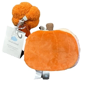 Cloud Island Soft Crinkle Pumpkin Baby Book And Rattle. - Picture 1 of 9