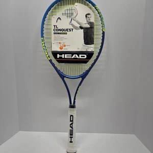 Head TI Conquest Nano Titanium Tennis Racket Grip 4 1/4 - 2  Brand New 27” Long - Picture 1 of 9