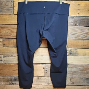 Lululemon Wunder Under High-Rise Tight 25" *Full-On Luxtreme Black Size 20 EUC - Picture 1 of 7