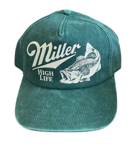 NWT Miller High Life American Needle Bass Snapback Cap Hat - Picture 1 of 5