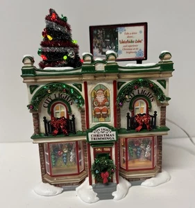 Dept 56 55348 Luci Città Natale Passamanerie Casa Villaggio Senza Scatola - Buone Condizioni - Foto 1 di 8
