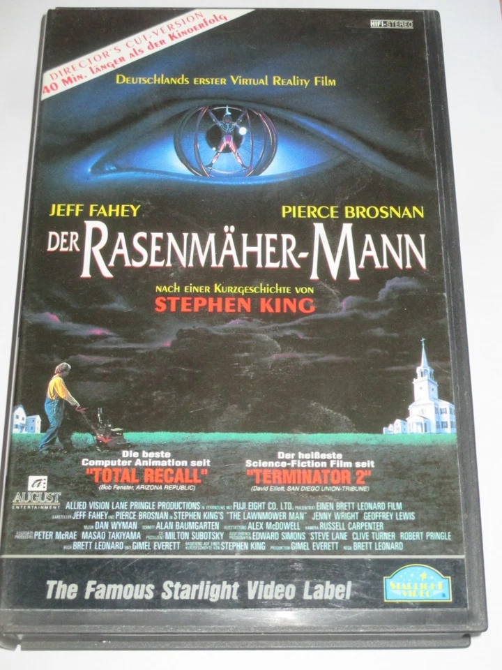 Starlight Video 22500 - Rasenmäher-Mann - VHS/Horror/Stephen King/Pierce Brosnan - Bild 1 von 1