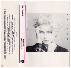 Madonna Self Titled Cassette 1983 Club Edition W4-23867 Columbia House - Imagen 1 de 6