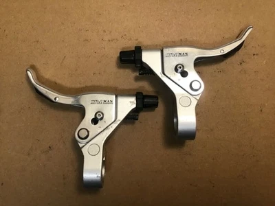 Shimano BL-MC40 STX-RC V-Brake Levers Left & Right Set Silver - Image 1 of 4