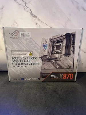 ¡Nuevo enchufe placa base ASUS ROG STRIX X870-A GAMING WIFI AM5/X870E/DDR5/S-ATA! Foto 1 de 4