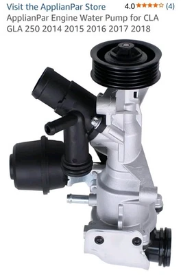 Bomba de água 2702000801 para Mercedes Benz CLA250 GLA250 2.0L 2014 2015 2016-2019 - Imagem 1 de 4