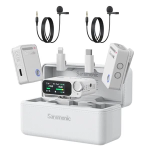 Saramonic Ultra 2-Person Universal Wireless Mic System USB-C and 5-Pin (ULTRA02) - Picture 1 of 13