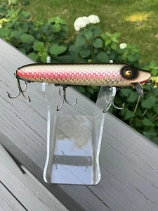 Heddon 7309S Shiner Scale Vamp Lure c 1940 flap hardware two piece hardware EX - Picture 1 of 6