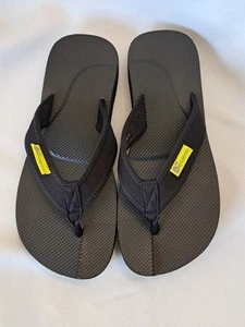 The Healing Sole Flip Flop Black Sandals Men's 9 Women's 10.5 Plantar Fasciitis - Picture 1 of 11