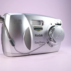 Kodak EasyShare CX4300 3.2MP Compact Digital Camera Silver Tested - Picture 1 of 8